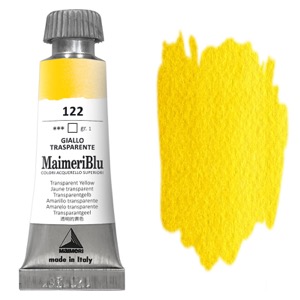 MaimeriBlu Superior Watercolour 12ml Transparent Yellow