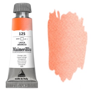 MaimeriBlu Superior Watercolour 12ml Orange Lake