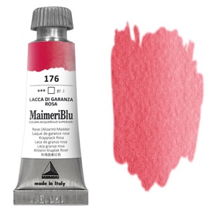 MaimeriBlu Superior Watercolour 12ml Rose (Alizarin) Madder