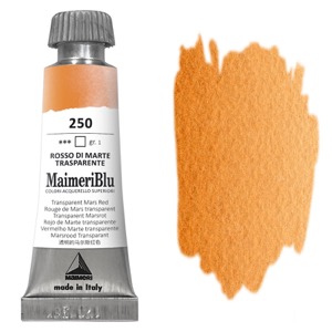 MaimeriBlu Superior Watercolour 12ml Transparent Mars Red