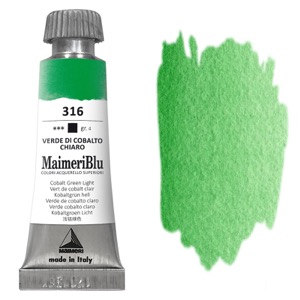 MaimeriBlu Superior Watercolour 12ml Cobalt Green Light