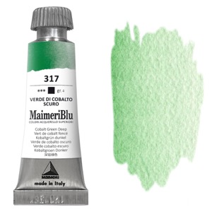MaimeriBlu Superior Watercolour 12ml Cobalt Green Deep