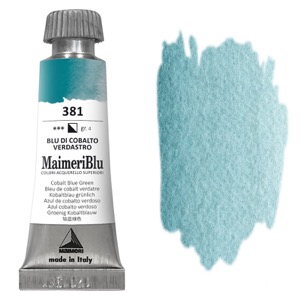 MaimeriBlu Superior Watercolour 12ml Cobalt Blue Green