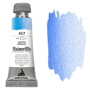 MaimeriBlu Superior Watercolour 12ml Cerulean Sky Blue