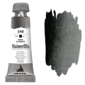 MaimeriBlu Superior Watercolour 12ml Mars Black