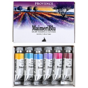 MaimeriBlu Superior Watercolour 6 x 12ml Set Provence