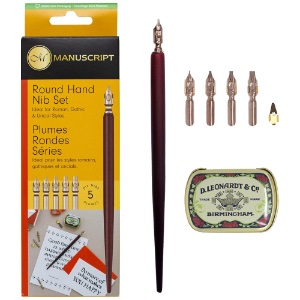 Manuscript Leonardt Round Hand 7 Set