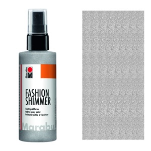 Marabu Fashion Spray 100ml - Shimmer Silver