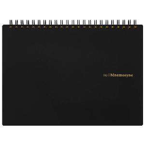Maruman Mnemosyne A5 Horizontal Blank Notebook 70 Sheets 6"x8"