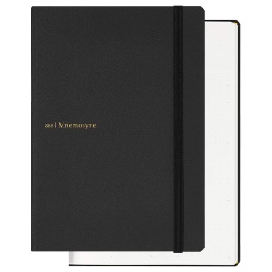Maruman Mnemosyne A5 Dot Grid Journal 120 Sheets 5.8"x8.3" Black