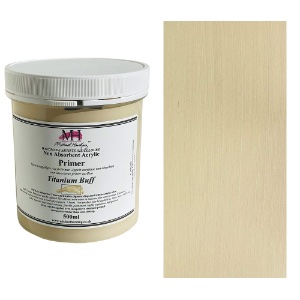 Michael Harding Non-Absorbent Acrylic Primer 500ml Titanium Buff