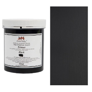 Michael Harding Non-Absorbent Acrylic Primer 500ml Black