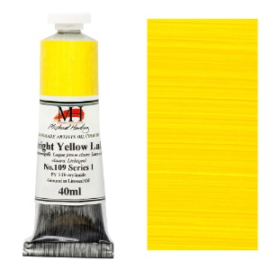Michael Harding Artists Oil Colour 40ml Bright Yellow Lake