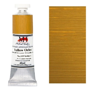 Michael Harding Artists Oil Colour 40ml Yellow Ochre