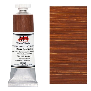 Michael Harding Artists Oil Colour 40ml Raw Sienna