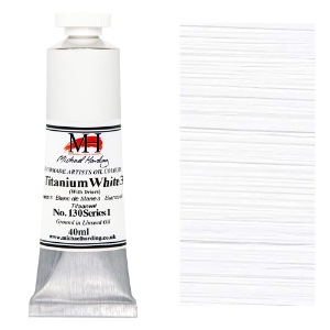 Michael Harding Artists Oil Colour 40ml Titanium White 3 (Driers)