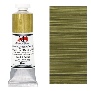 Michael Harding Artists Oil Colour 40ml Italian Green Umber