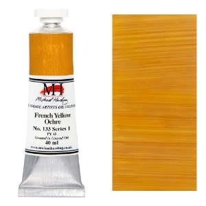 Michael Harding Artists Oil Colour 40ml French Yellow Ochre