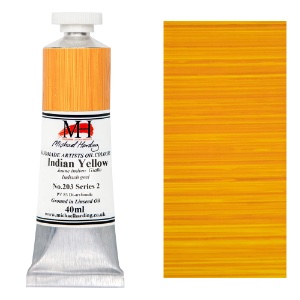 Michael Harding Artists Oil Colour 40ml Indian Yellow