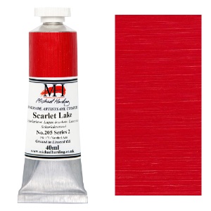 Michael Harding Artists Oil Colour 40ml Scarlet Lake