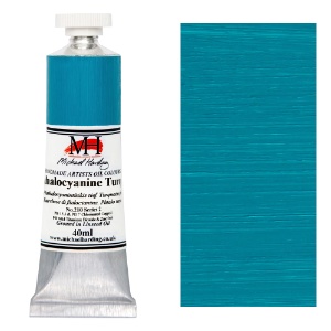 Michael Harding Artists Oil Colour 40ml Phthalocyanine Turquoise
