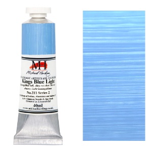 Michael Harding Artists Oil Colour 40ml Kings Blue Light
