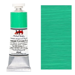 Michael Harding Artists Oil Colour 40ml Permanent Green Light