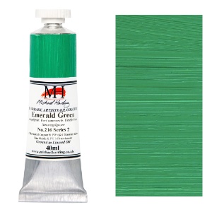 Michael Harding Artists Oil Colour 40ml Emerald Green