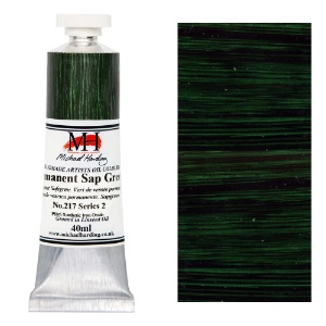 Michael Harding Artists Oil Colour 40ml Permanent Sap Green