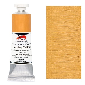 Michael Harding Artists Oil Colour 40ml Naples Yellow