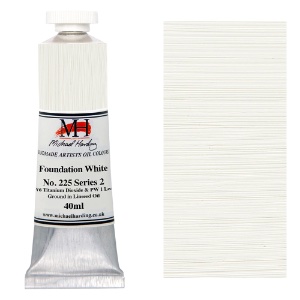 Michael Harding Artists Oil Colour 40ml Foundation White