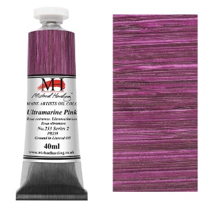 Michael Harding Artists Oil Colour 40ml Ultramarine Pink