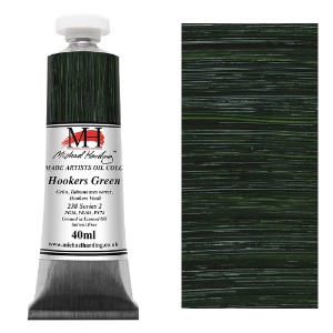 Michael Harding Artists Oil Colour 40ml Hooker's Green