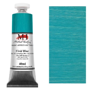 Michael Harding Artists Oil Colour 40ml Vivid Blue