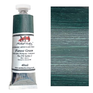 Michael Harding Artists Oil Colour 40ml Forest Green