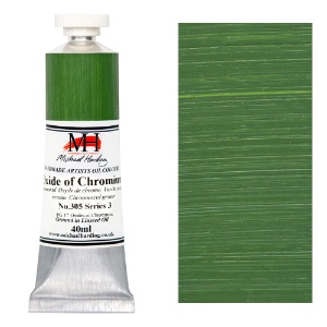 Michael Harding Artists Oil Colour 40ml Oxide of Chromium