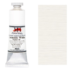 Michael Harding Artists Oil Colour 40ml Cremnitz White (Walnut)