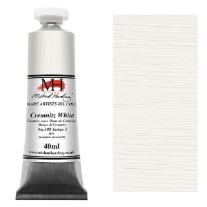 Michael Harding Artists Oil Colour 40ml Cremnitz White (Linseed)
