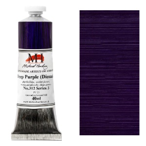 Michael Harding Artists Oil Colour 40ml Deep Purple