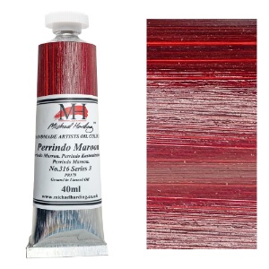 Michael Harding Artists Oil Colour 40ml Perrindo Maroon