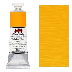 Michael Harding Artists Oil Colour 40ml Cadmium Yellow Deep