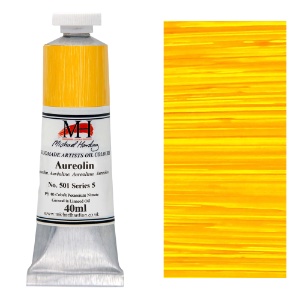 Michael Harding Artists Oil Colour 40ml Aureolin