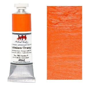 Michael Harding Artists Oil Colour 40ml Cadmium Orange