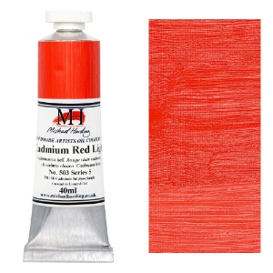 Michael Harding Artists Oil Colour 40ml Cadmium Red Light