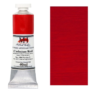 Michael Harding Artists Oil Colour 40ml Cadmium Red