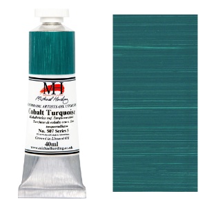 Michael Harding Artists Oil Colour 40ml Cobalt Turquiose Deep