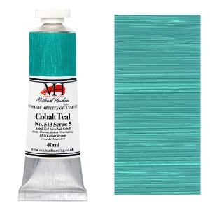 Michael Harding Artists Oil Colour 40ml Cobalt Teal