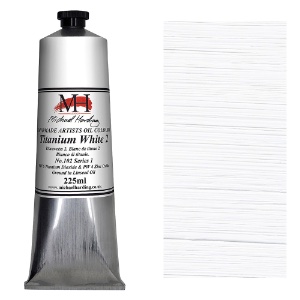 Michael Harding Artists Oil Colour 225ml Titanium White 2 (Linseed)