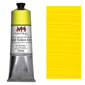 Michael Harding Artists Oil Colour 225ml Bright Yellow Lake
