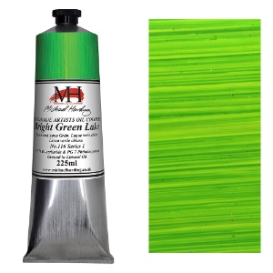 Michael Harding Artists Oil Colour 225ml Bright Green Lake